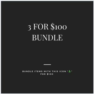 🐍3 FOR $100 BUNDLE